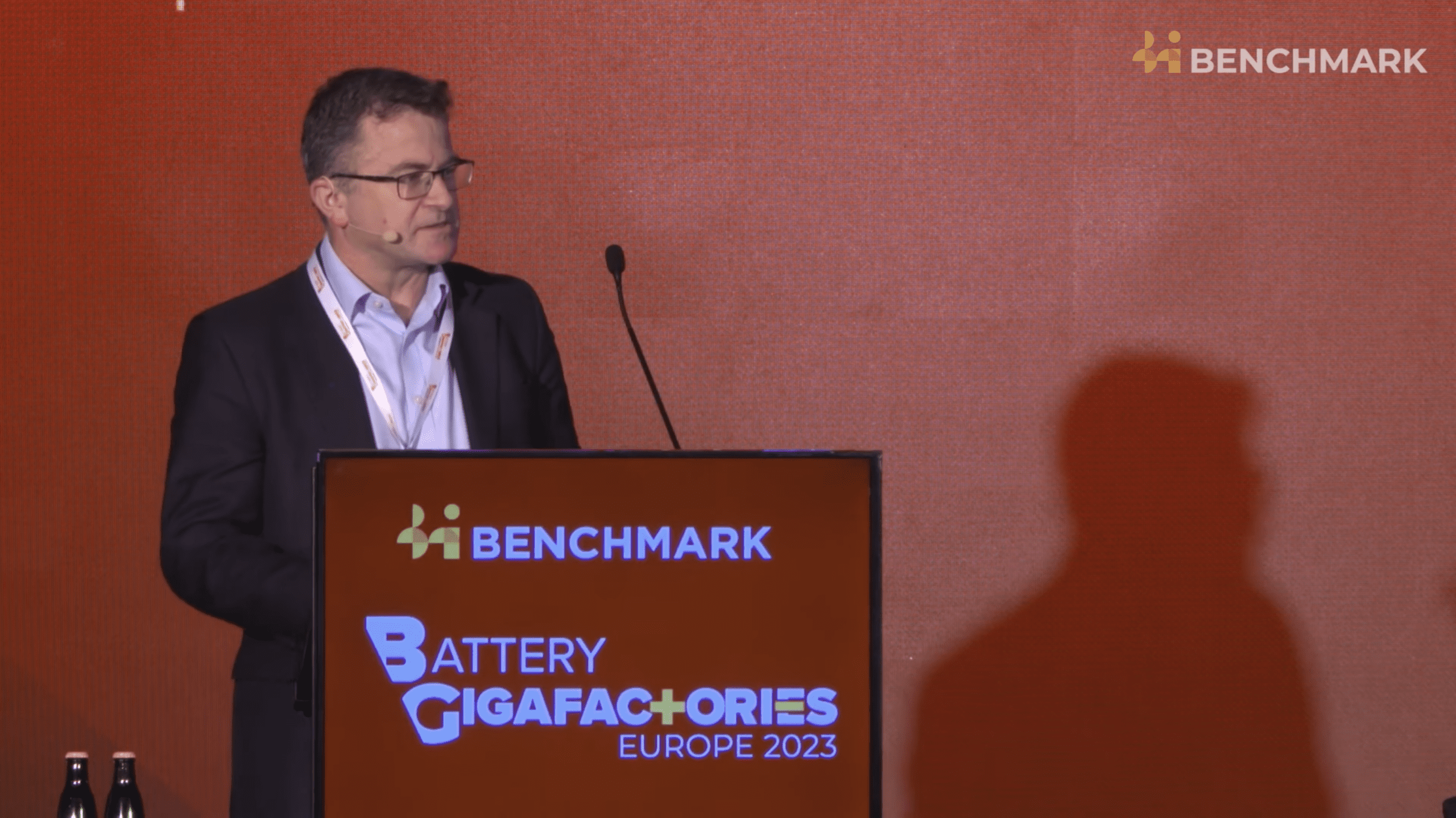 Anton du Plessis at GigaEurope2023 Zinnwald Lithium